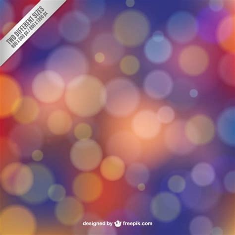 Free Vector | Bokeh style background