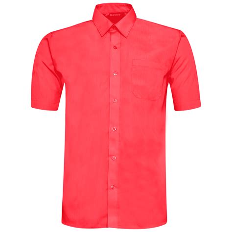 Boys Red Short Sleeve Shirt - Match Fit Kit