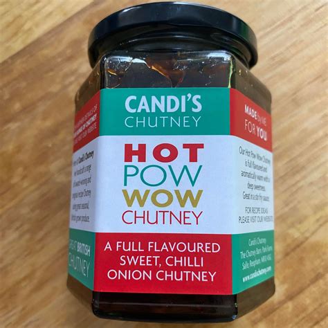 Candi's Hot Pow Wow Chutney - Norfolk Cheese