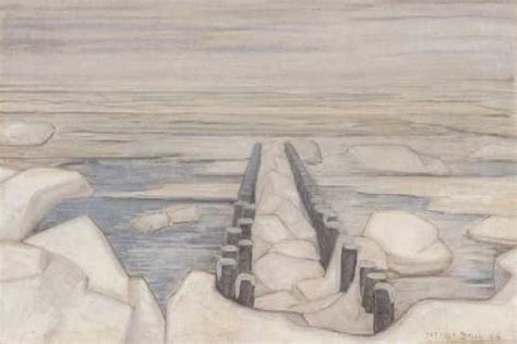 Bevroren zee bij Domburg, Mies Elout-Drabbe, 1916 | Winter art, Art ...