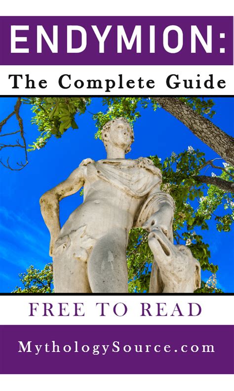 endymion  complete guide   man  loved selene