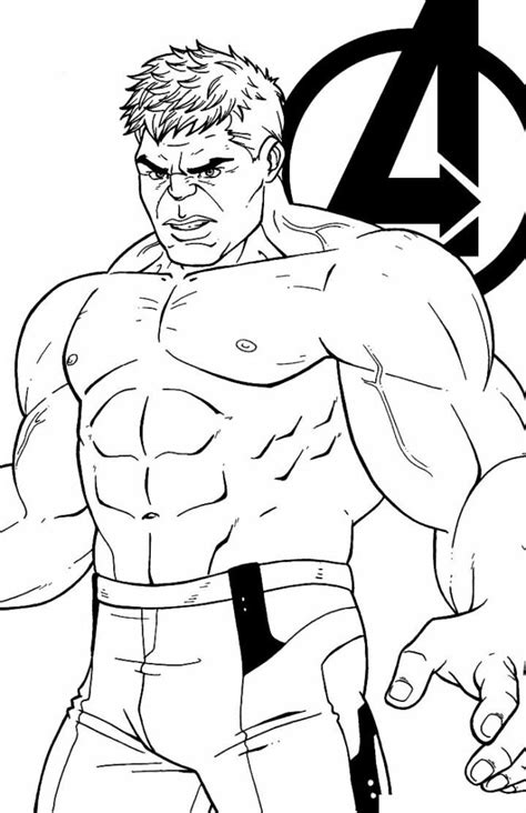 Desenhos Para Colorir Hulk