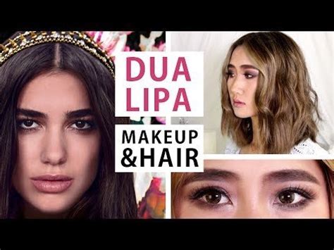 Dua Lipa Inspired Hair & Makeup Tutorial | Cerinedipity | Cerine C ...