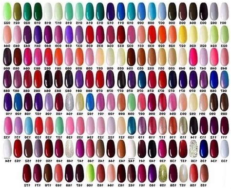 Цвета Гель Лака Фото Названия Цветов — Richnail.ru