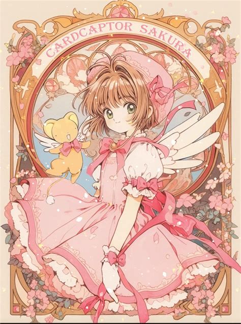 haniayuna  twitter sakura card sakura art cardcaptor