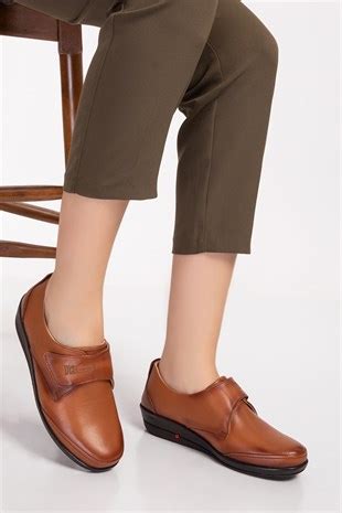 Brown Diabetic Orthopedic Womens Walking Shoes - Dia Comfort