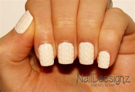 NailDeesignz: Knitted Nail Art