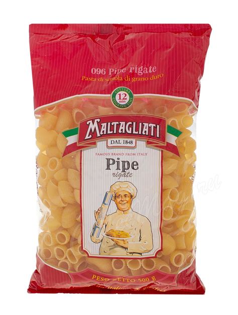 Макаронные изделия Maltagliati №096 Pipe (Улитка) 500 г купить ...