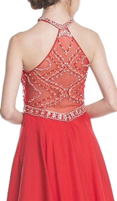 Aspeed Design S1601 - Ornate Halter Homecoming Dress – Couture Candy