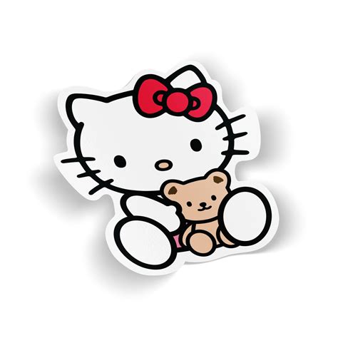 Купить стикер Hello Kitty