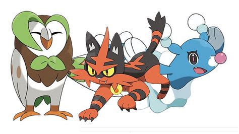 Pokemon Sun and Pokemon Moon Reveal Evolved Forms for Rowlet, Litten and Popplio - The Fanboy SEO