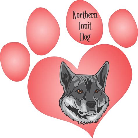northern inuit dog decal