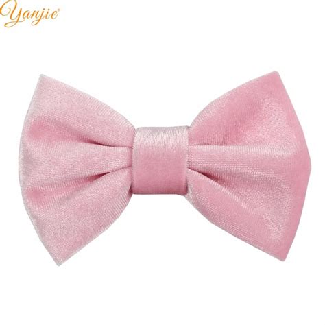 Aliexpress.com : Buy Hair Bow 10pcs/lot 2019 4" Cute Smooth Velvet Kids ...