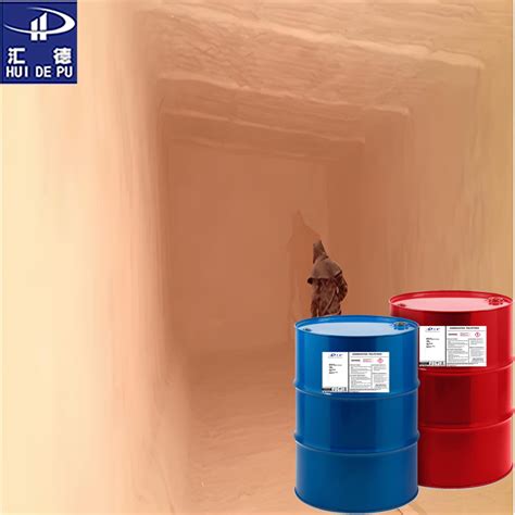 Spraying Double Component Polyurethane Foam Barrel Insulation PU Foam