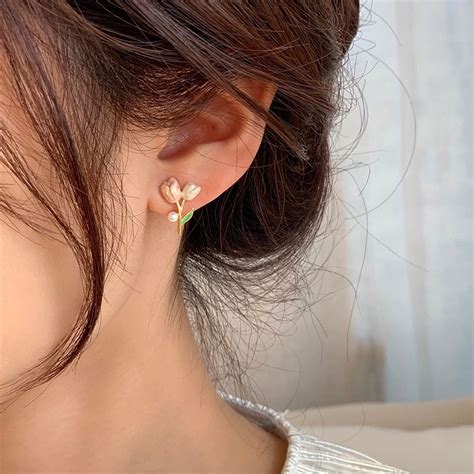 Azami Flower Earrings – Steleo PH
