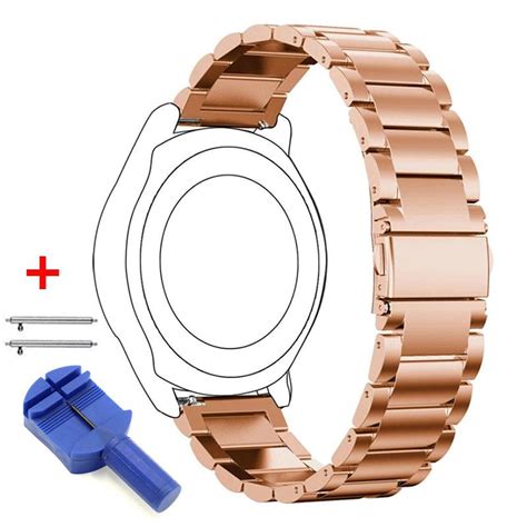 Купить Металлический ремешок 22 мм 20 мм для Samsung Galaxy Watch 3 ...