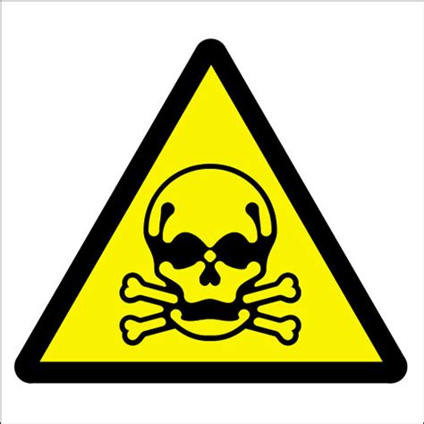 Toxic symbol - Signs 2 Safety