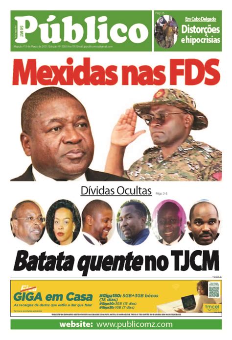 Moçambique para todos: Jornal Público nº 538 de 15.03.2021