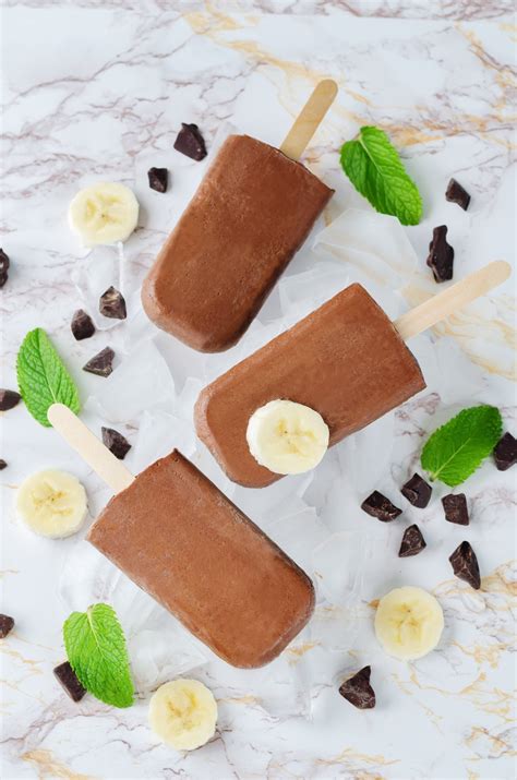 Chocolate and Banana Junior Protein Popsicles – Sprout Organic