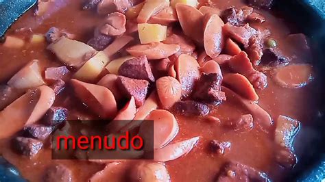 cook menudoingredients  procedure youtube