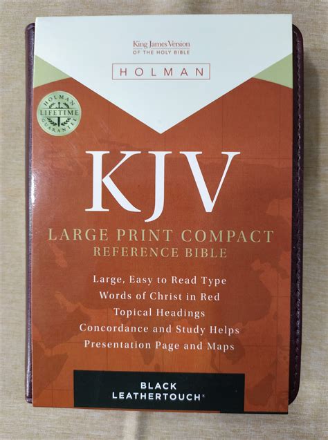 KJV Compact Large Print Bible – The Book Room