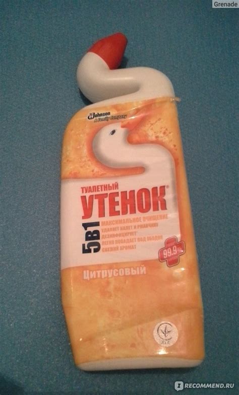 Чистящее средство Туалетный утенок 5 в 1 Цитрусовый - «Удивительно ...