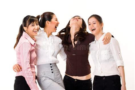 Four Girl Friends Stock Photo - Image: 6902720