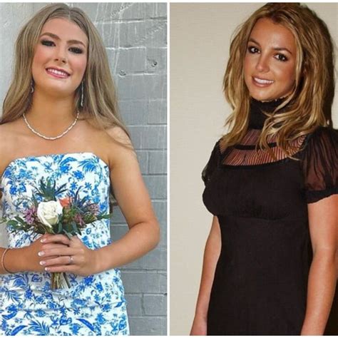 meet britney spears lookalike niece maddie watson jamie lynns