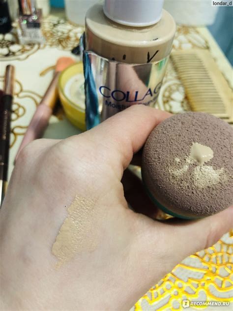 Тональный крем Enough Collagen Moisture Foundation SPF 15 - «Идеально ...