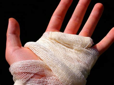 Hand bandage stock photo. Image of abstract, good, detail - 16108658