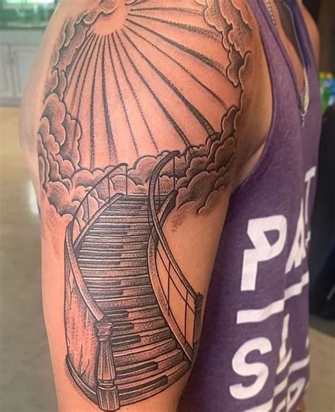 87 Stairway To Heaven Tattoo Ideas To Recall Nostalgic Memories
