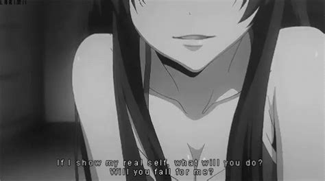 evil smile anime gif