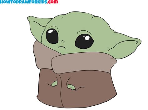Baby Yoda Easy Doodles Drawings Cute Easy Drawings Easy Drawings ...