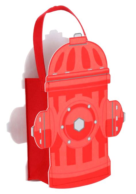 Fire Hydrant Costume Treat Bag