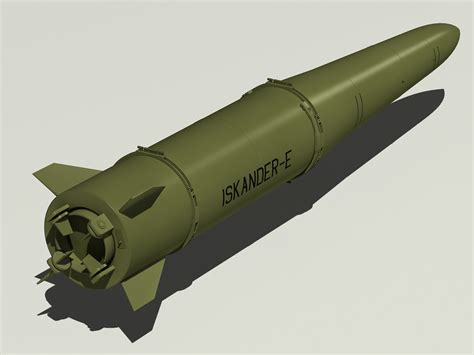 9M723 missile. 3D Model $45 - .3ds .fbx .max .obj - Free3D