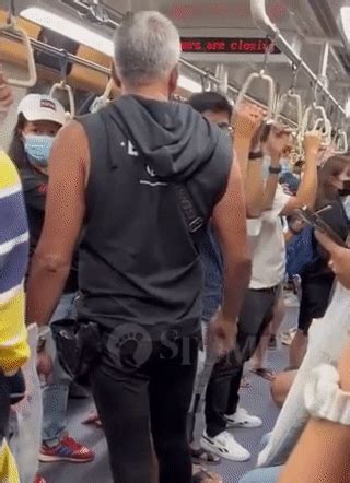 spore man feels  touch  butt  mrt kicks   fuss spews