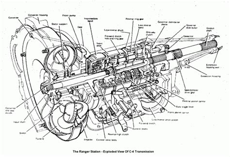 Automatic Transmission Parts Diagram