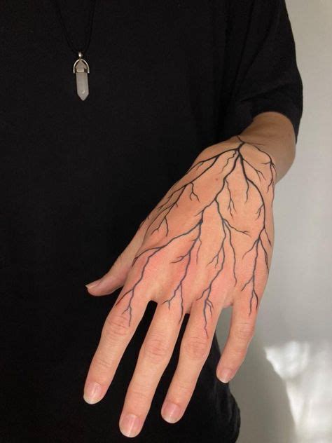 Poison Tree Hand Tattoo