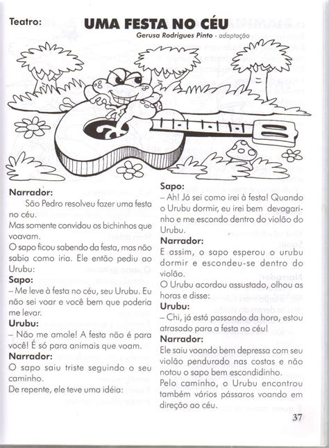 SEQUÊNCIA DIDÁTICA - Festa no Céu - SÓ ESCOLA