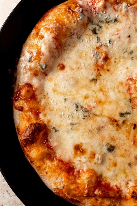 Cast Iron Pizza (on the grill or in the oven) - Whisked Away Kitchen