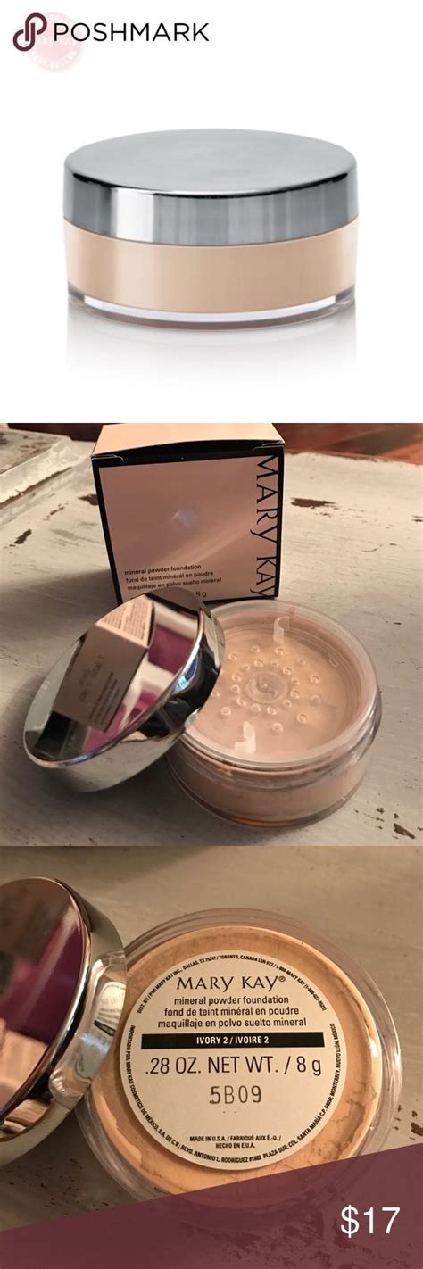 2-Mineral Powder Foundation IVORY 2 | Mineral powder, Powder foundation ...