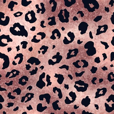 Pink Glitter Cheetah Print Wallpaper