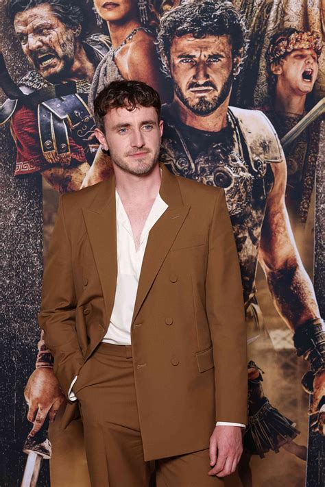 paul mescal  fans       wicked  gladiator ii