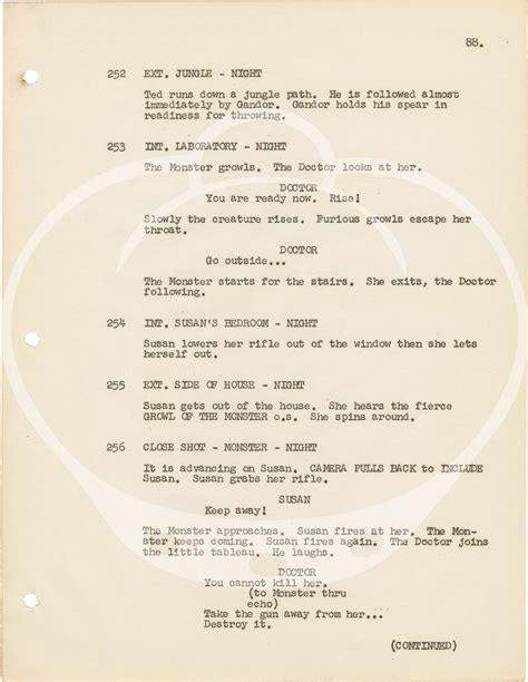 Voodoo Woman [Black Voodoo] (Original screenplay for the 1957 film) by