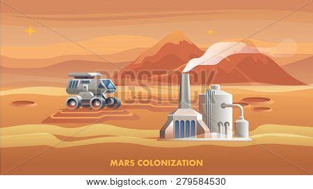 Illustration Mars Vector & Photo (Free Trial) | Bigstock