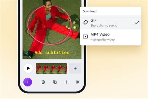 Conversor de vídeo em GIF gratuito: Converter MP4 em GIF online | Canva