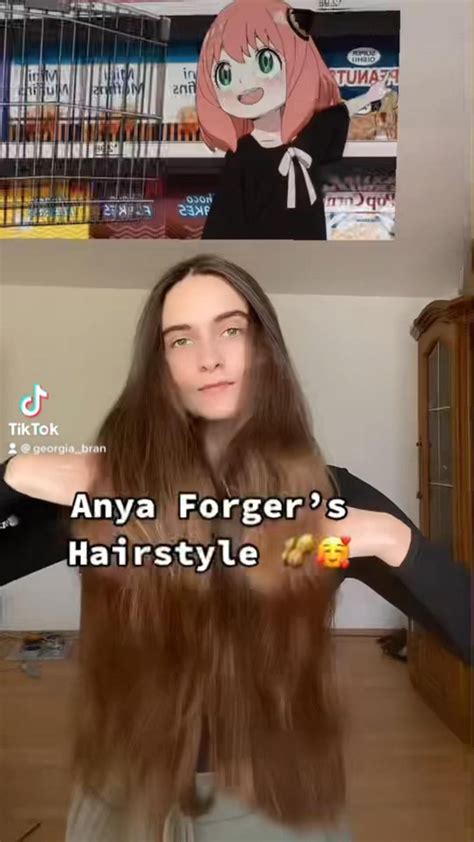 anya forgers hairstyle tutorial spyxfamily aot hairstyles