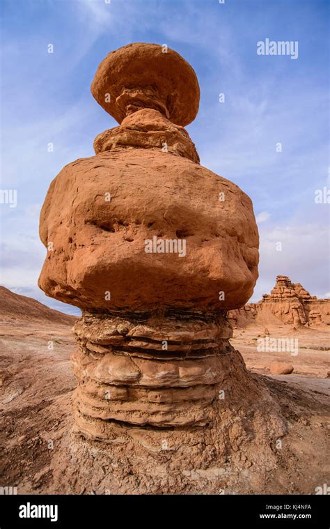 Hoodoo Rock formations, Rock Pinnacles, Goblin Valley State Park, Utah ...