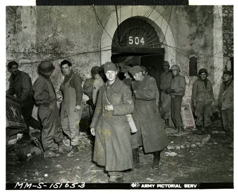 Germans who surrendered are overseen by US troops, Italy, 1943 | The ...