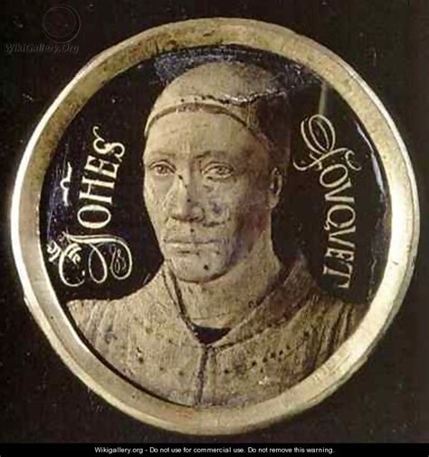 Self portrait medallion - Jean Fouquet - WikiGallery.org, the largest gallery in the world